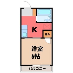 鶴田駅 徒歩19分 2階の物件間取画像